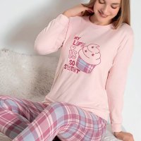 дамски зимни пижами - 87621 промоции